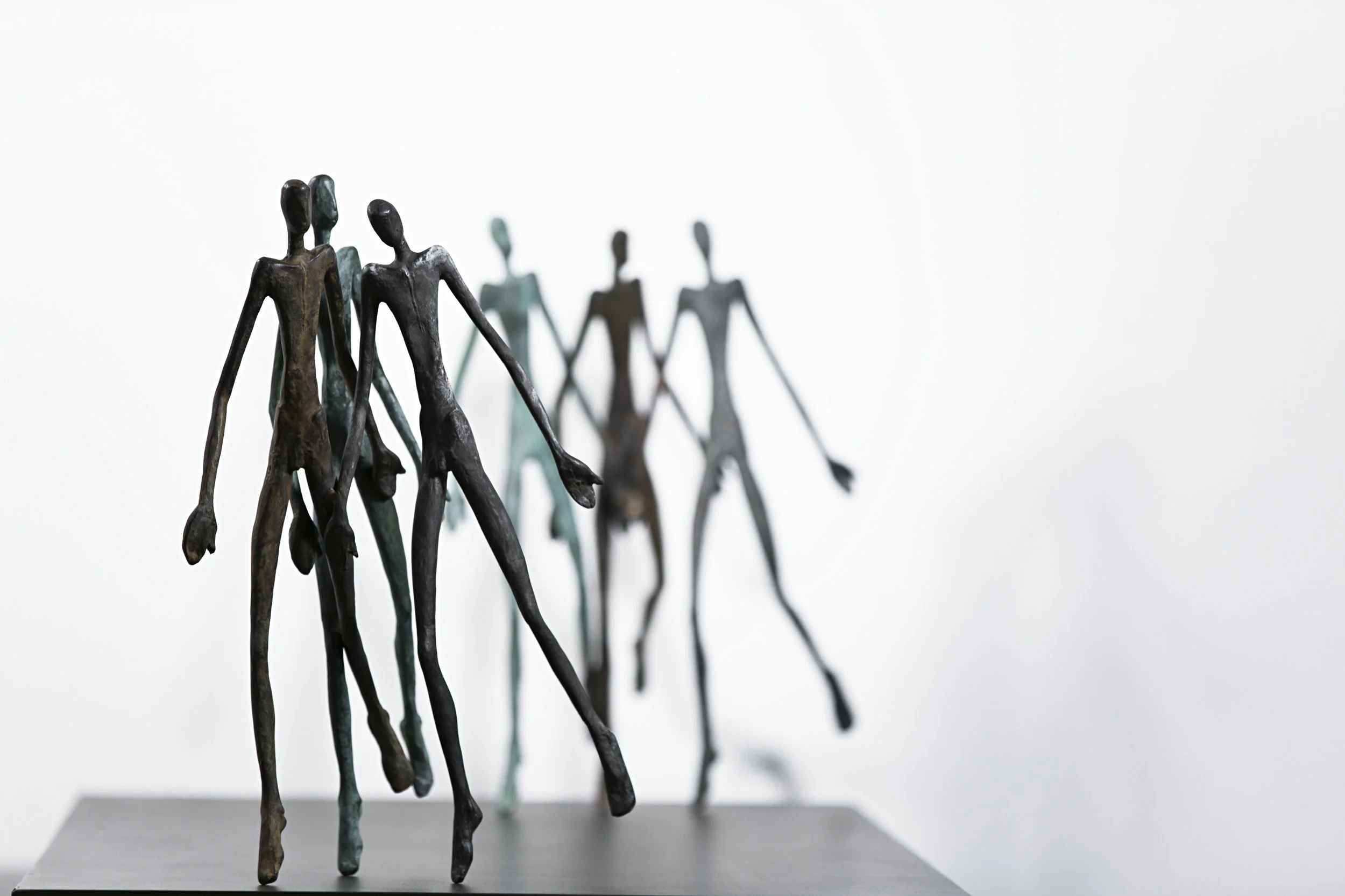The Runners Bronze Ed. /30 Sandcast 50 x 30 x 15 cm