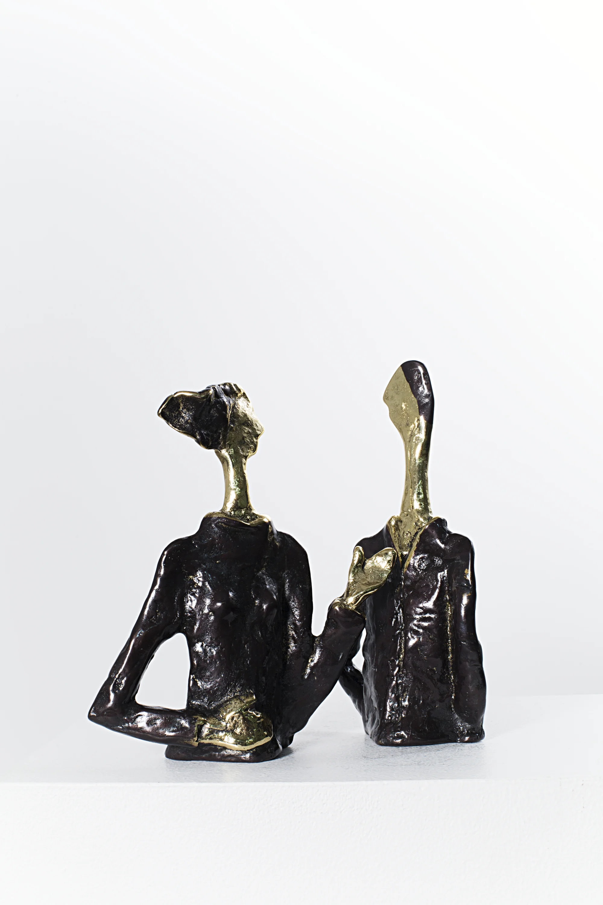 Dialogue 2 Bronze Ed. /250 Sandcast 18 x 19 x 5 cm