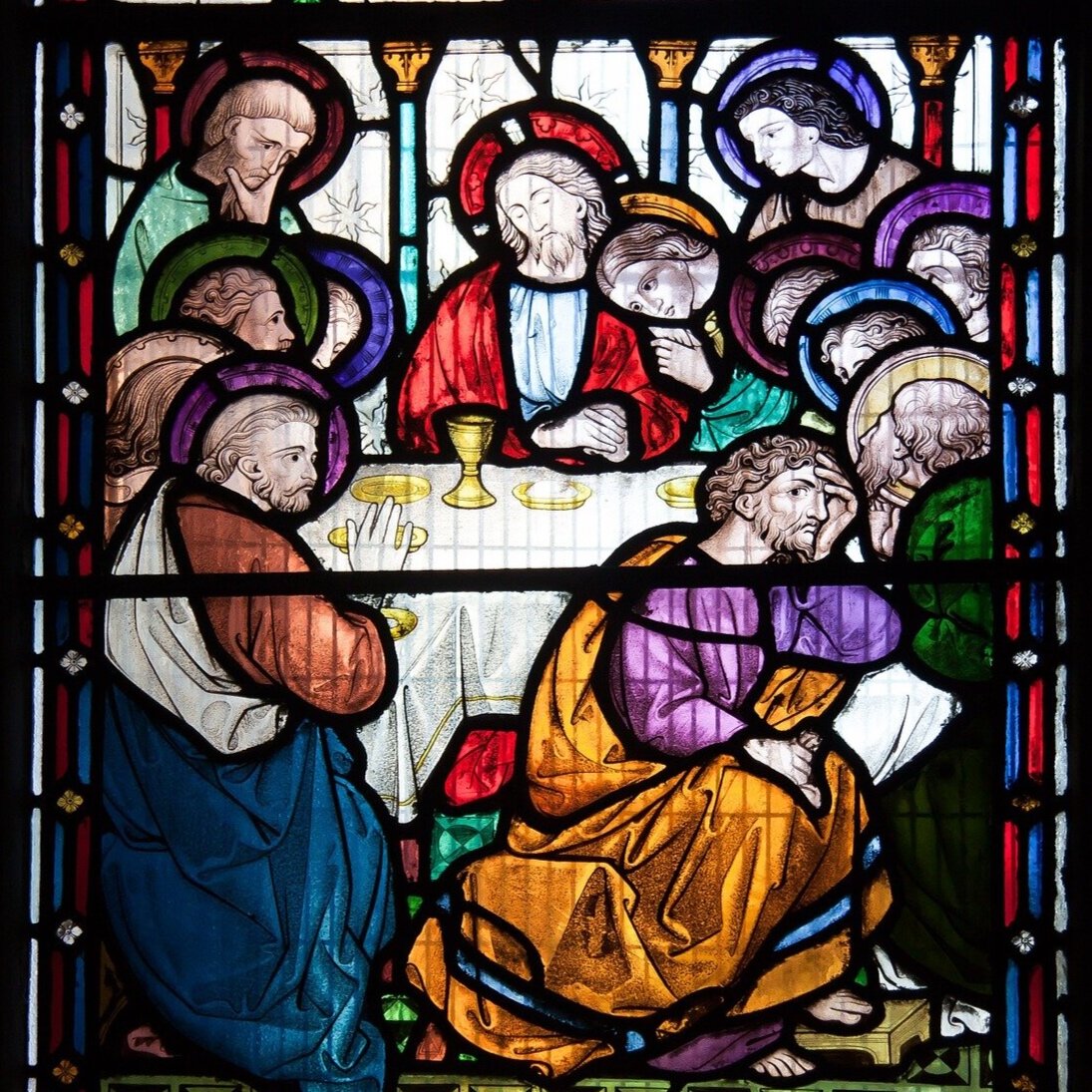 Jesus Instructs the Apostles