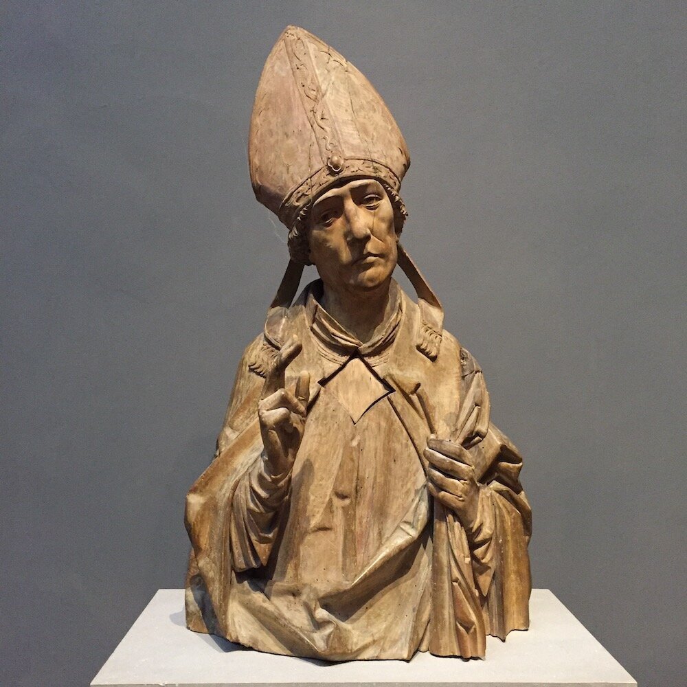 Statue of Bishop's Bust