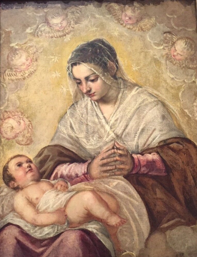 Mary Mother of God and the Infant Jesus