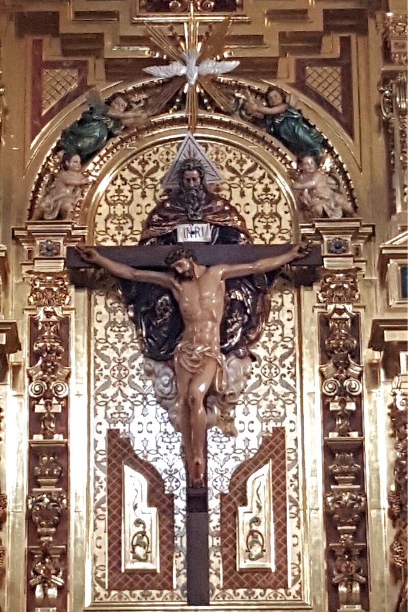 Altar at Basilica of San Juan Capistrano 