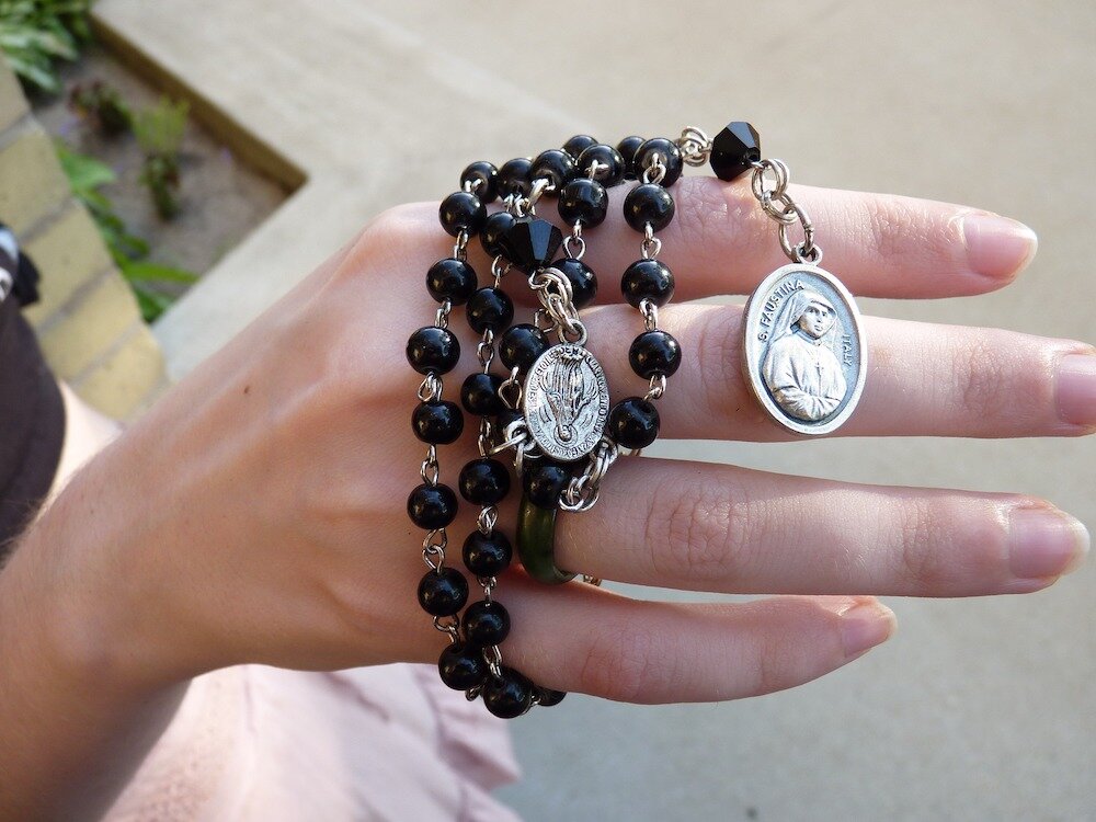 Rosary with Saint Faustina
