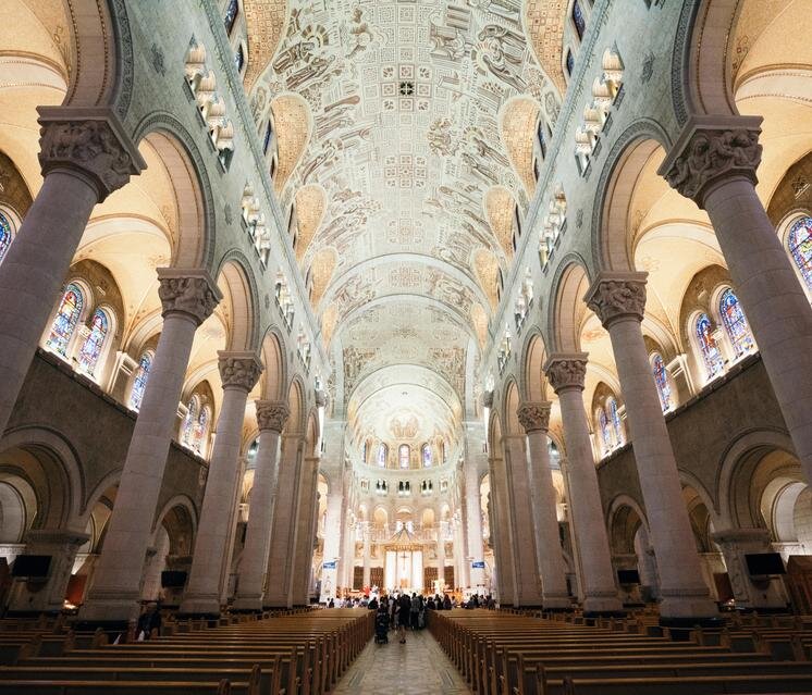 Main Aisle of Cathedral