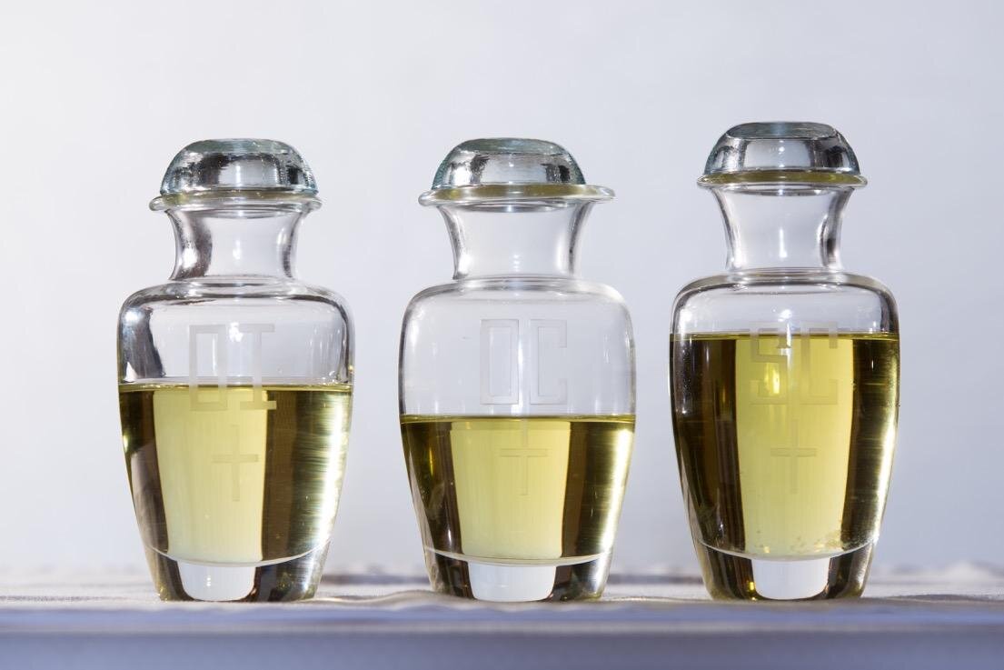 Oils as Symbol of Holy Spirit