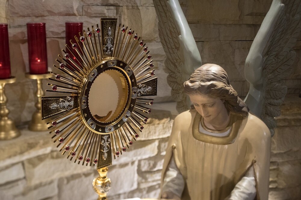 Monstrance with Angel