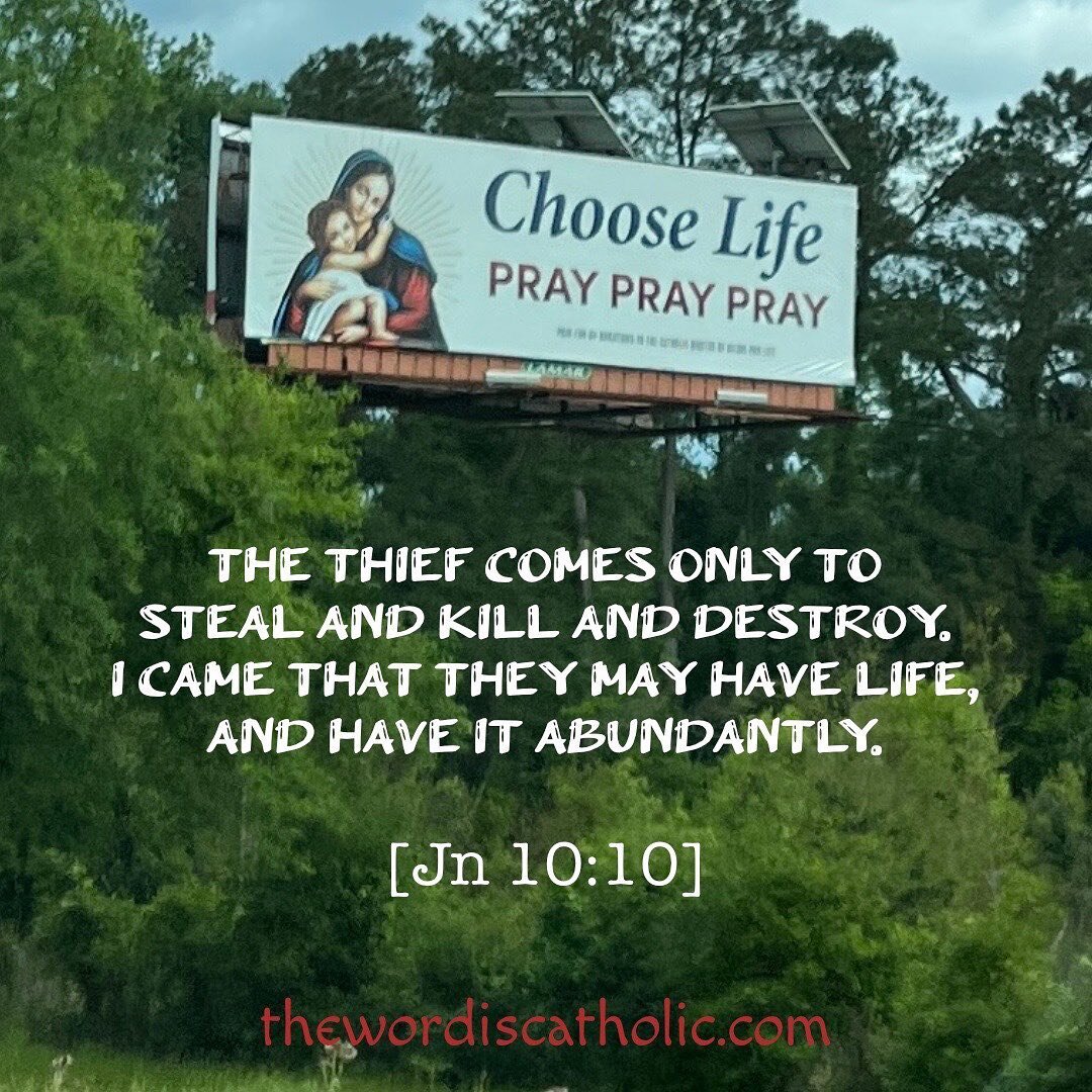 Somewhere on I-10 in Louisiana
.
.
Never know who will get the message or when
.
.
.
.
#prayer #rosary #holyrosary #prayerwarrior #catholic #praytherosary #thewordiscatholic #jesuschrist #virginmary #catholicgentleman #catholicwomen #catholicmom #sal