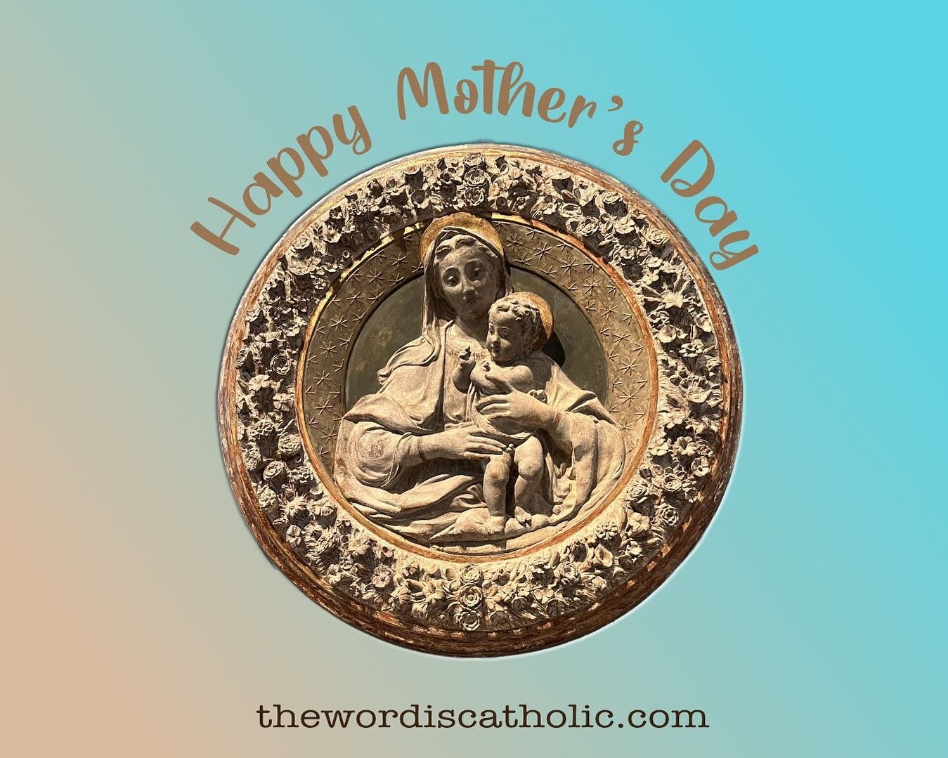 Happy Mother&rsquo;s Day! Blessings to all mothers! Show your mother how much you love her today.
.
.
.
This ceramic of Mary and Jesus is in the Isabella Stewart Gardener Museum in Boston.
.
.
.
#prayer #rosary #holyrosary #prayerwarrior #catholic #p