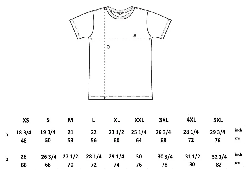 MensTshirtSizing
