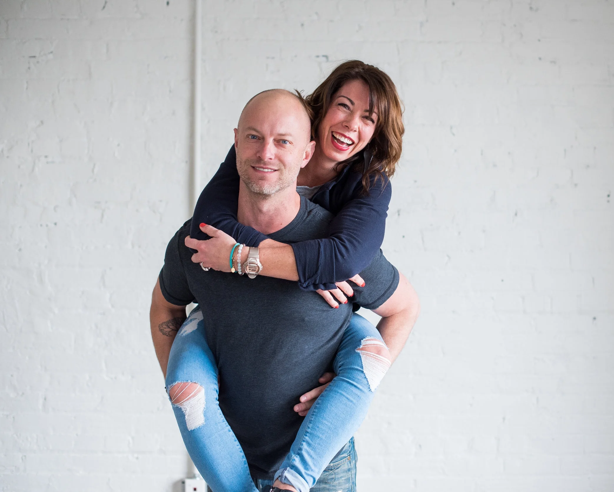 Lindsay Grabb & John Sinna - Founders of Up Yoga
