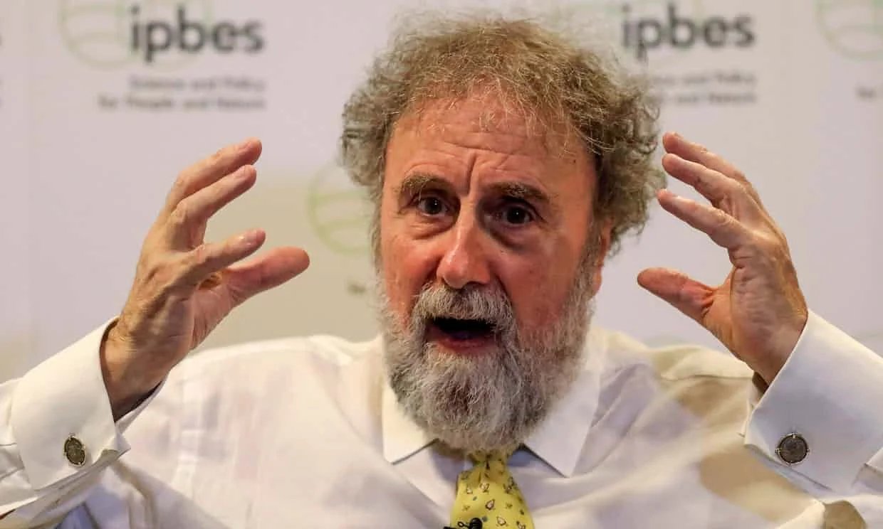 Protecting biodiversity is “as important as fighting climate change,’ said Robert Watson, chair of IPBES speaking in Medellin, Colombia on 22 March Photograph: Joaquin Sarmiento/AFP/Getty Images