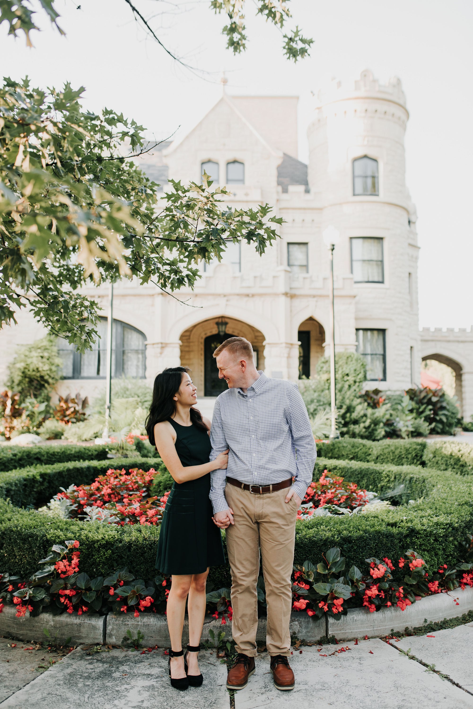 Catherin & Kyle - Married - Nathaniel Jensen Photography - Omaha Nebraska Wedding Photograper - Memorial Park - Joslyn Castle Engagement Session-50.jpg