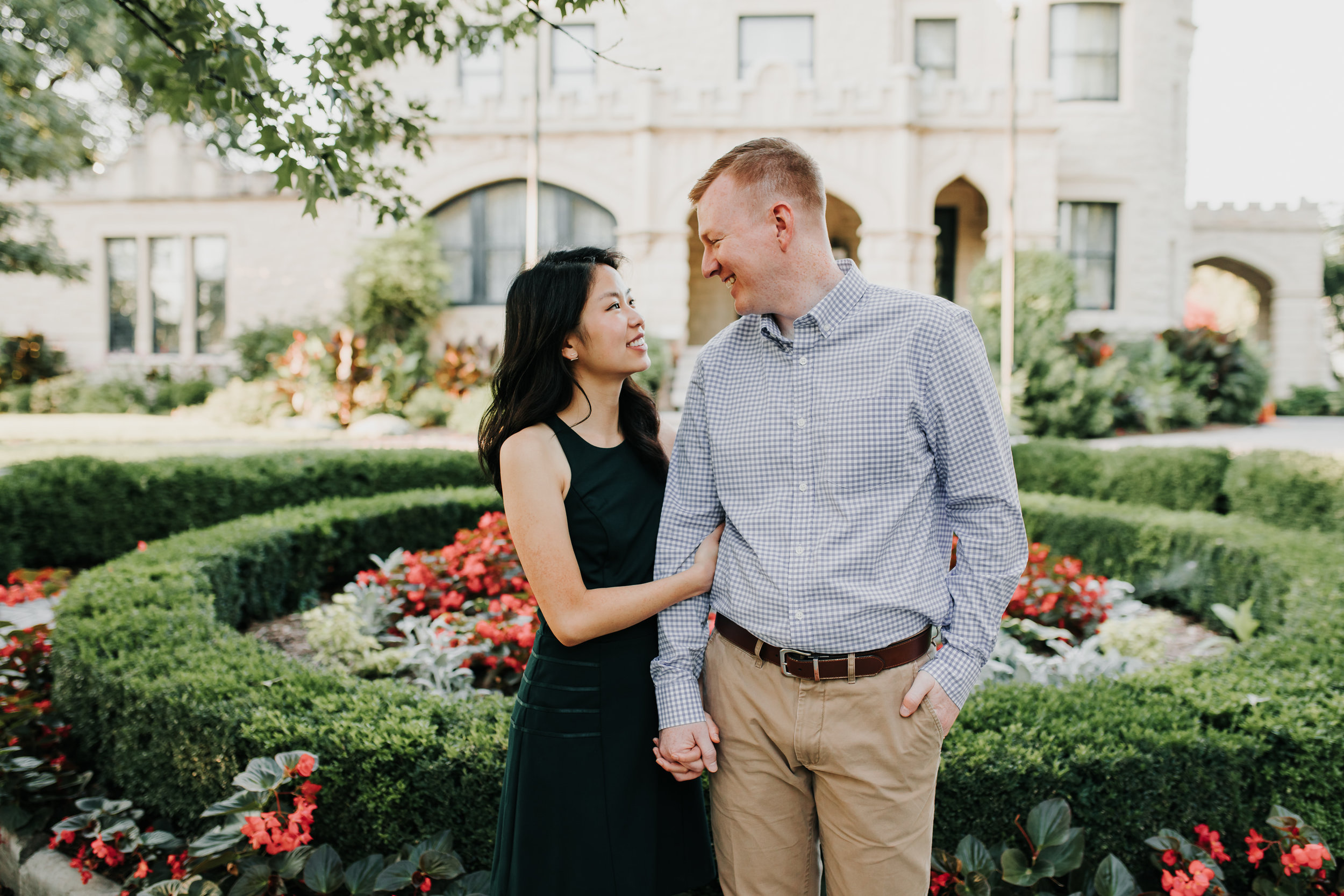 Catherin & Kyle - Married - Nathaniel Jensen Photography - Omaha Nebraska Wedding Photograper - Memorial Park - Joslyn Castle Engagement Session-51.jpg