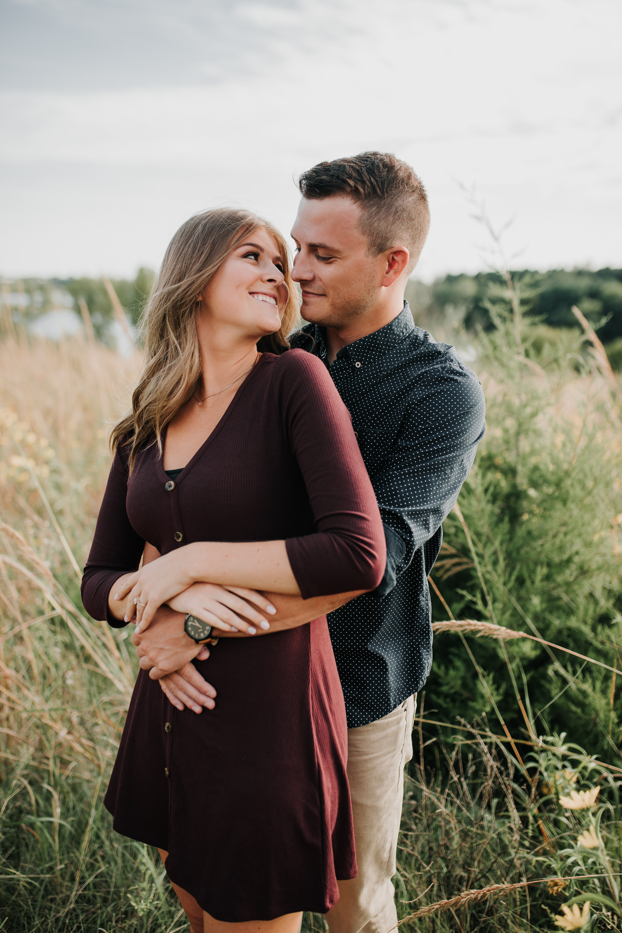 Paige & Nick - Engaged - Nathaniel Jensen Photography - Omaha Nebraska Wedding Photograper - Omaha Nebraska Engagement Session - Chalco Hills Engagement Session-5.jpg