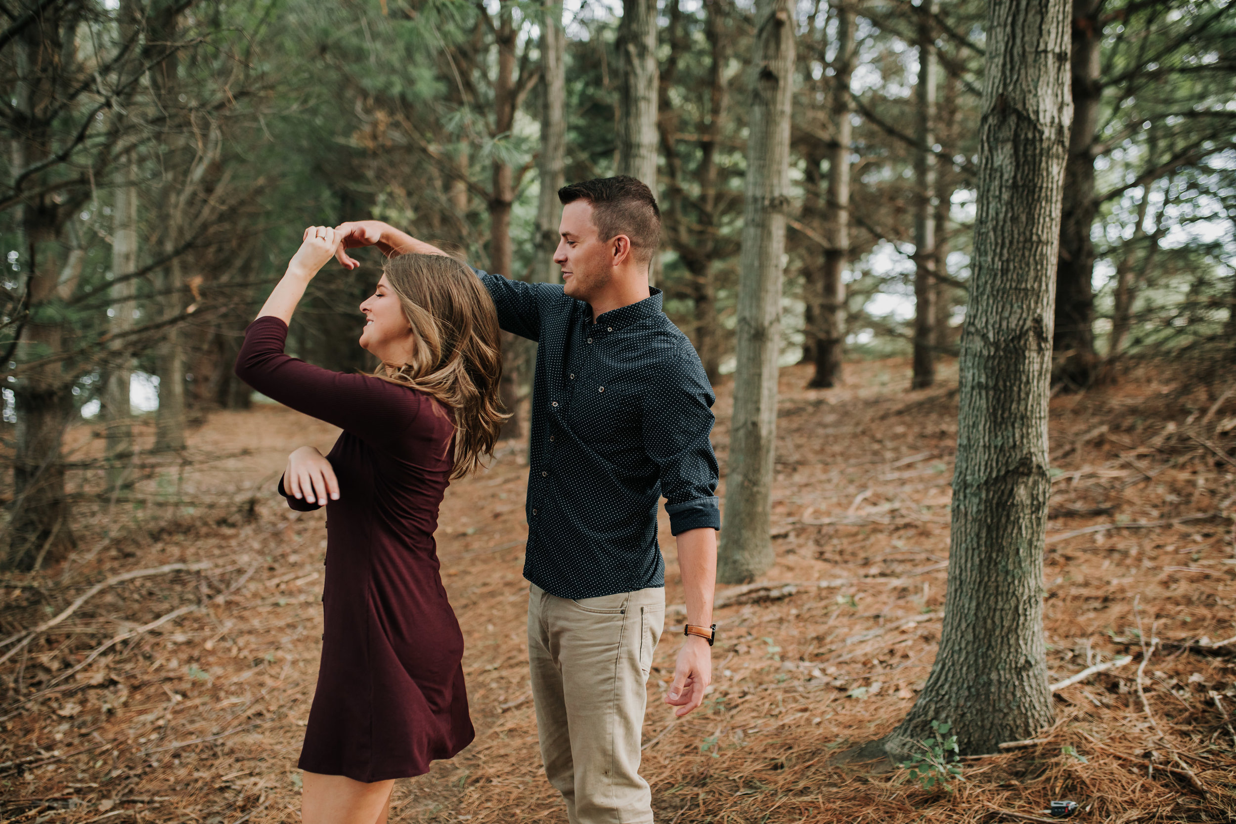 Paige & Nick - Engaged - Nathaniel Jensen Photography - Omaha Nebraska Wedding Photograper - Omaha Nebraska Engagement Session - Chalco Hills Engagement Session-30.jpg