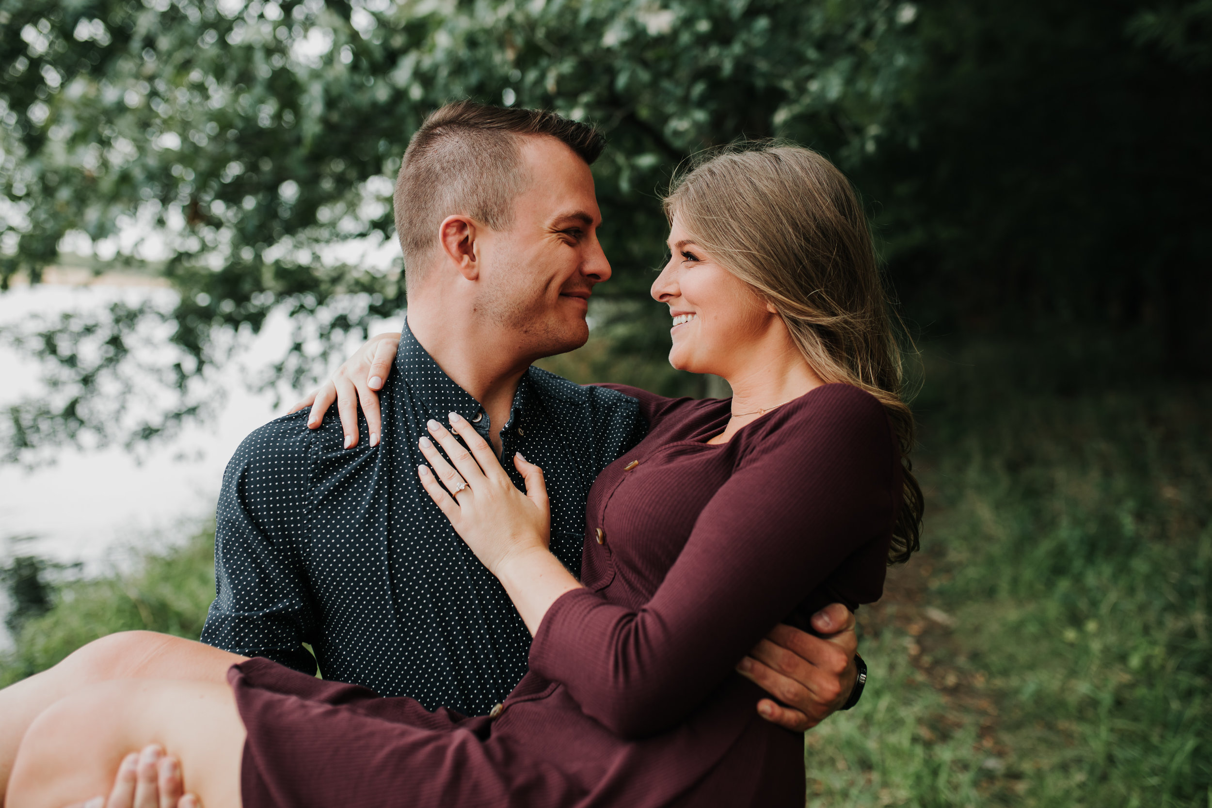 Paige & Nick - Engaged - Nathaniel Jensen Photography - Omaha Nebraska Wedding Photograper - Omaha Nebraska Engagement Session - Chalco Hills Engagement Session-50.jpg