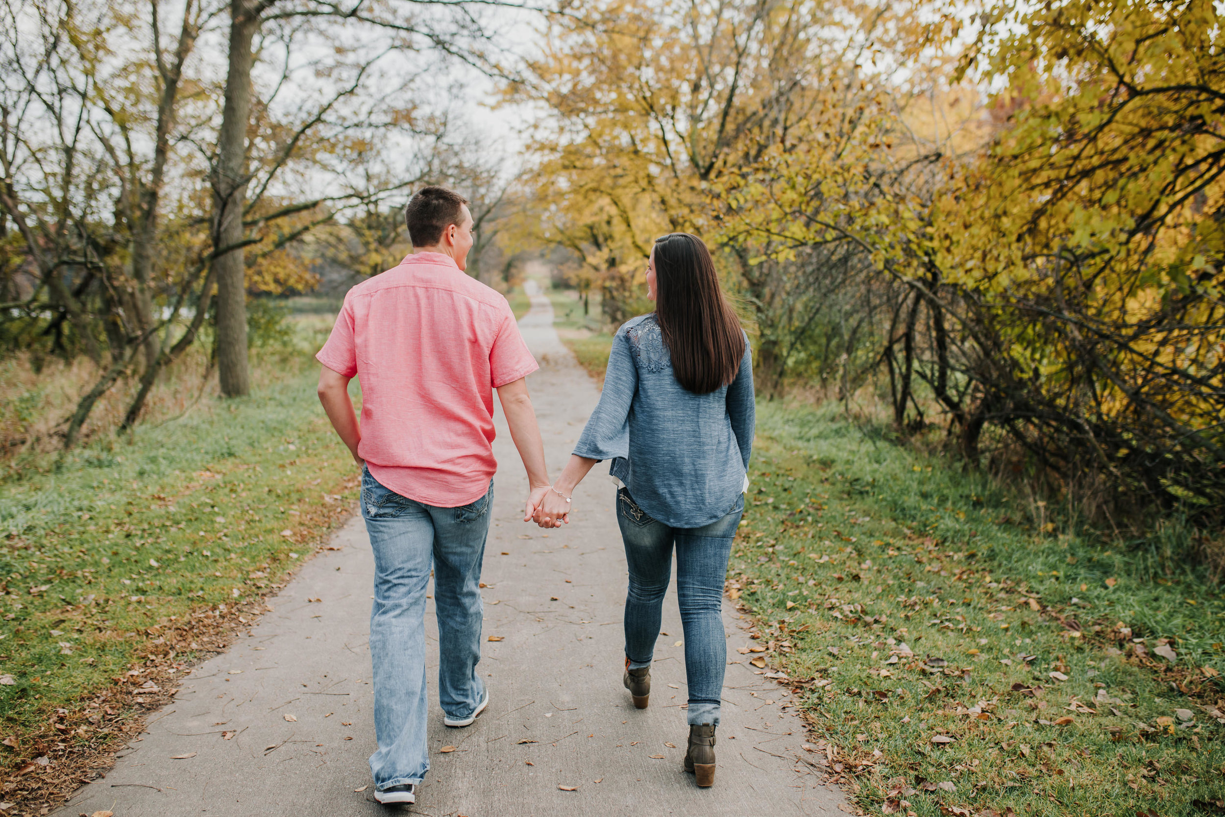 Hannah & Brett - Engaged - Nathaniel Jensen Photography - Omaha Nebraska Wedding Photograper - Omaha Nebraska Engagement Session - Chalco Hills Engagement Session-9.jpg