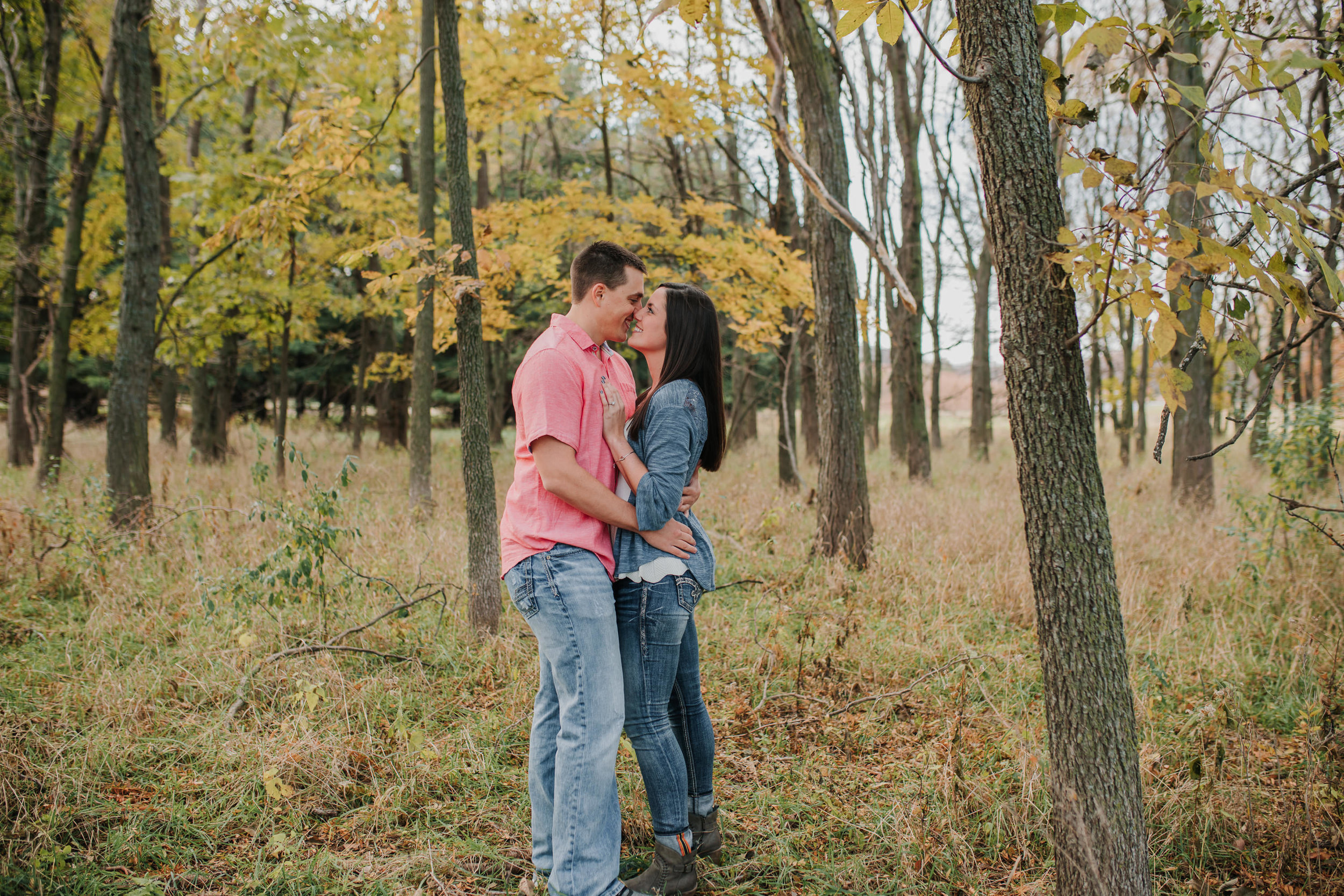 Hannah & Brett - Engaged - Nathaniel Jensen Photography - Omaha Nebraska Wedding Photograper - Omaha Nebraska Engagement Session - Chalco Hills Engagement Session-25.jpg