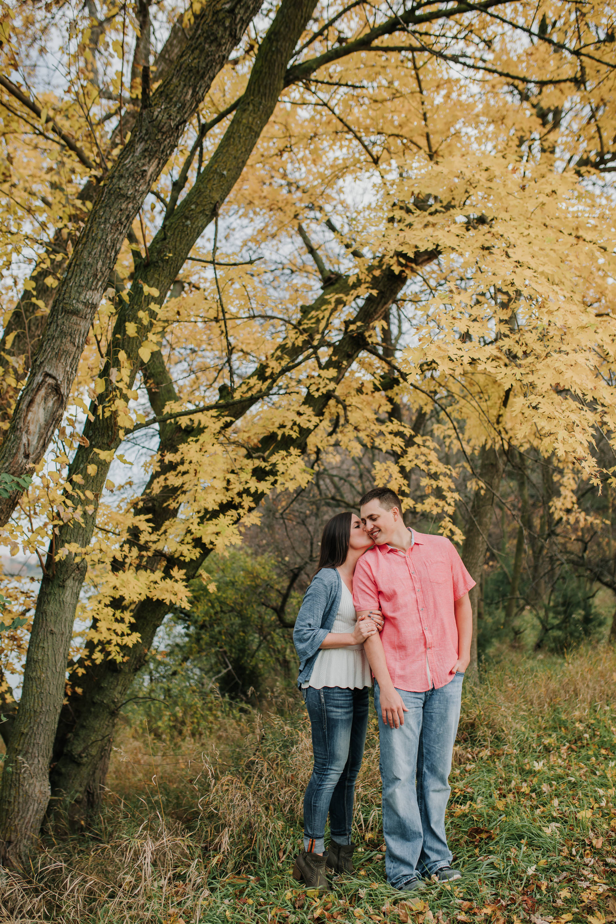 Hannah & Brett - Engaged - Nathaniel Jensen Photography - Omaha Nebraska Wedding Photograper - Omaha Nebraska Engagement Session - Chalco Hills Engagement Session-38.jpg