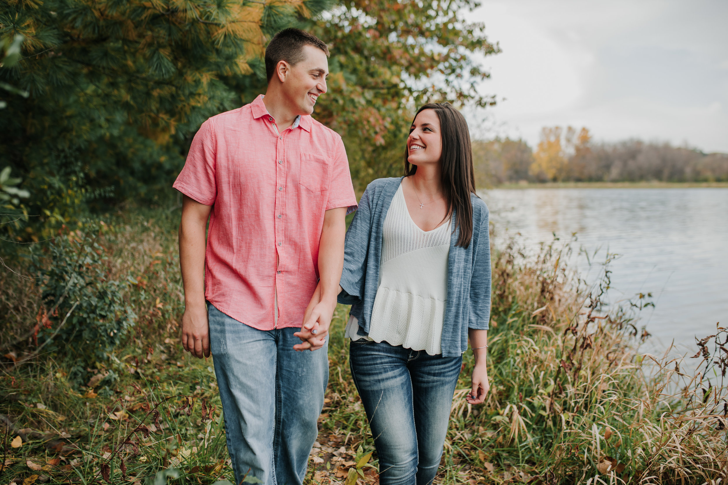 Hannah & Brett - Engaged - Nathaniel Jensen Photography - Omaha Nebraska Wedding Photograper - Omaha Nebraska Engagement Session - Chalco Hills Engagement Session-66.jpg