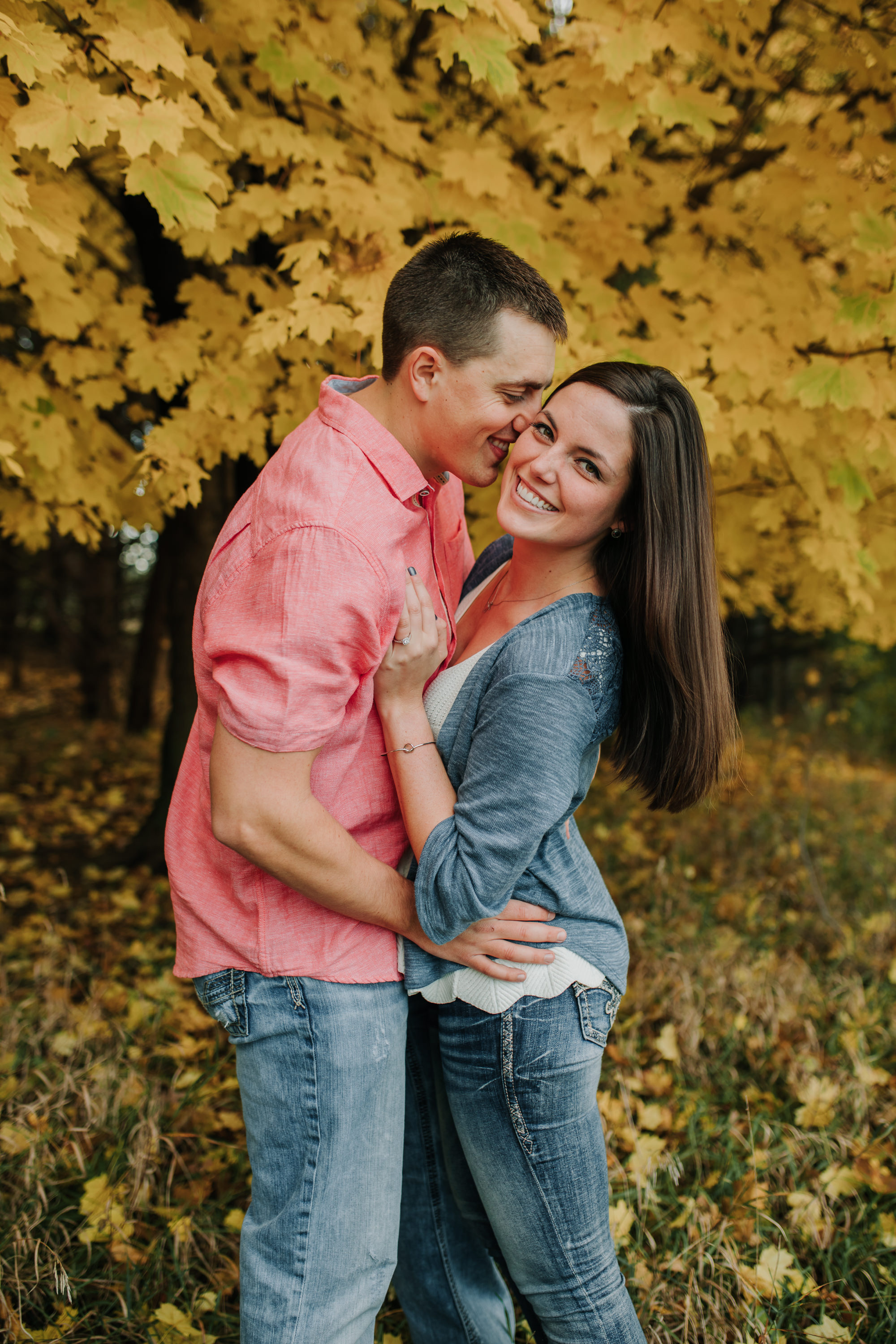 Hannah & Brett - Engaged - Nathaniel Jensen Photography - Omaha Nebraska Wedding Photograper - Omaha Nebraska Engagement Session - Chalco Hills Engagement Session-76.jpg