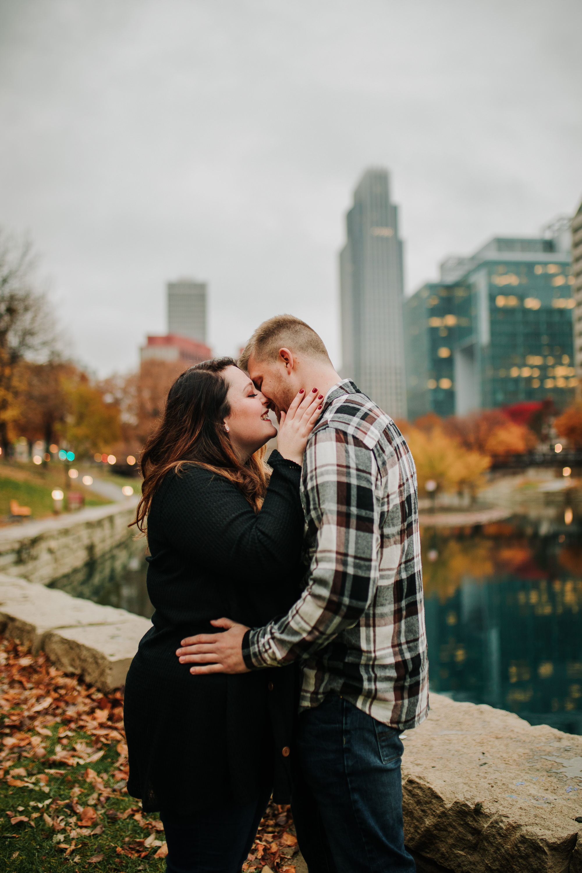 Hannah & Brett - Engaged - Nathaniel Jensen Photography - Omaha Nebraska Wedding Photograper - Omaha Nebraska Engagement Session - Downtown Omaha Engagement Session-101.jpg