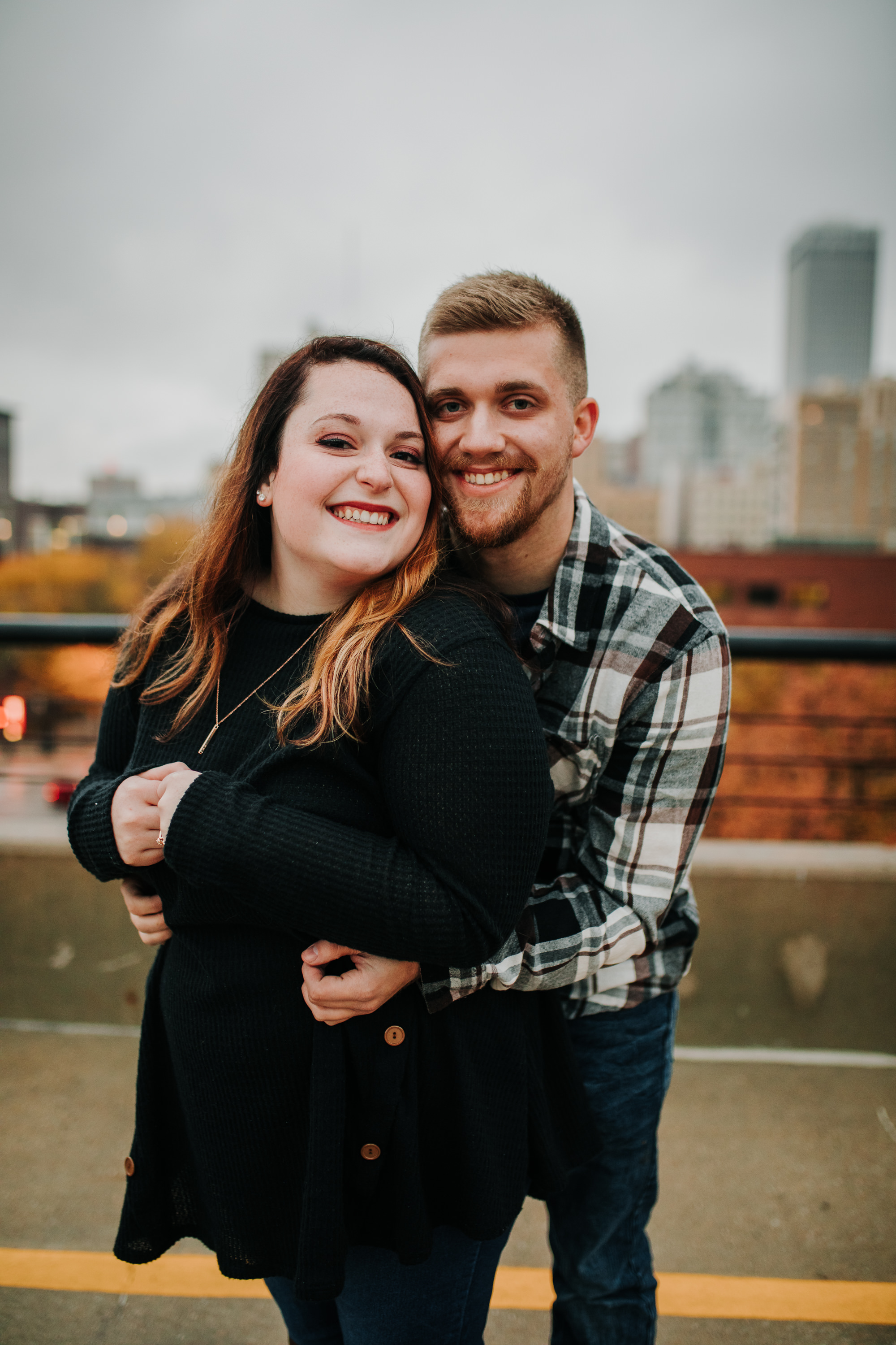 Hannah & Brett - Engaged - Nathaniel Jensen Photography - Omaha Nebraska Wedding Photograper - Omaha Nebraska Engagement Session - Downtown Omaha Engagement Session-109.jpg