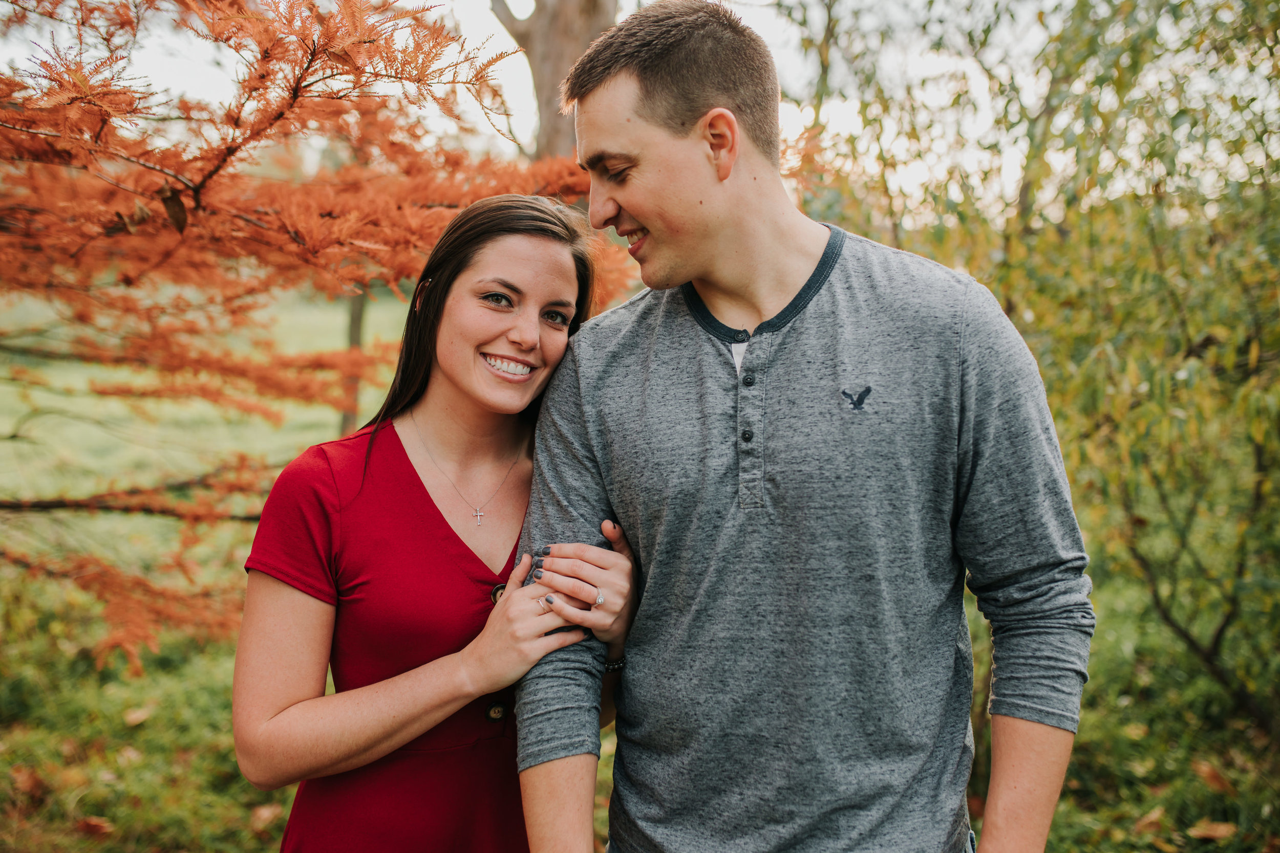 Hannah & Brett - Engaged - Nathaniel Jensen Photography - Omaha Nebraska Wedding Photograper - Omaha Nebraska Engagement Session - Chalco Hills Engagement Session-114.jpg