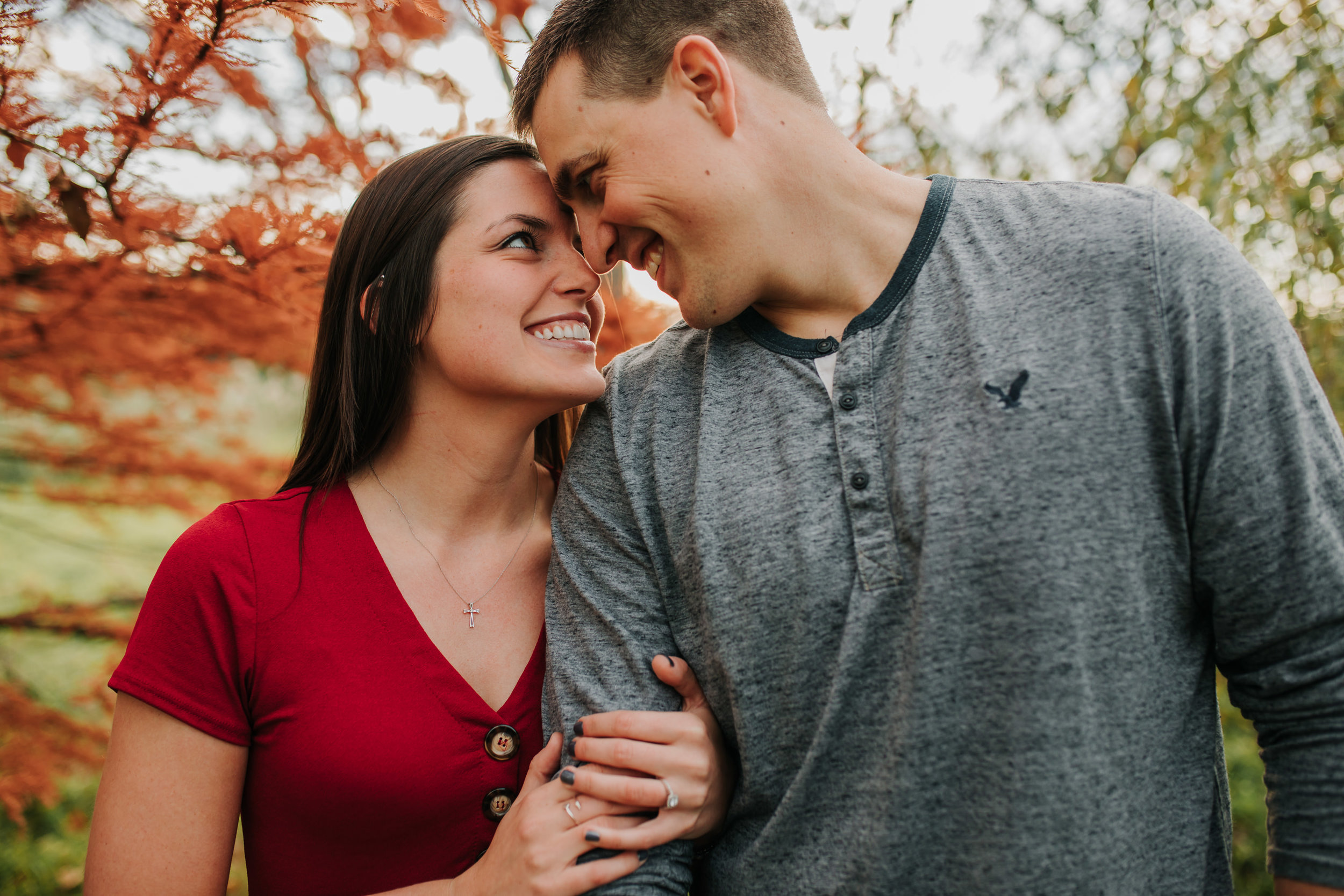 Hannah & Brett - Engaged - Nathaniel Jensen Photography - Omaha Nebraska Wedding Photograper - Omaha Nebraska Engagement Session - Chalco Hills Engagement Session-119.jpg