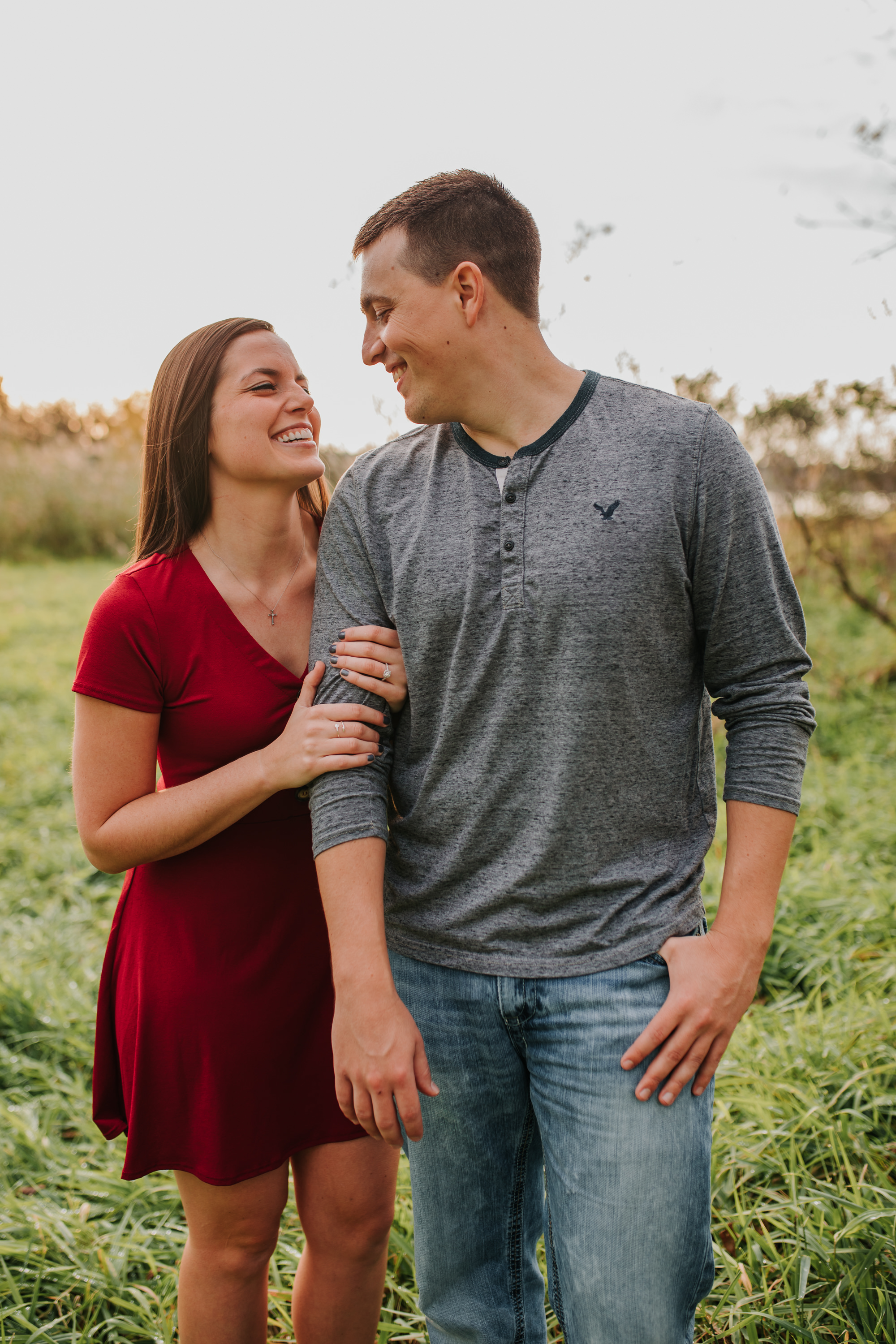 Hannah & Brett - Engaged - Nathaniel Jensen Photography - Omaha Nebraska Wedding Photograper - Omaha Nebraska Engagement Session - Chalco Hills Engagement Session-121.jpg