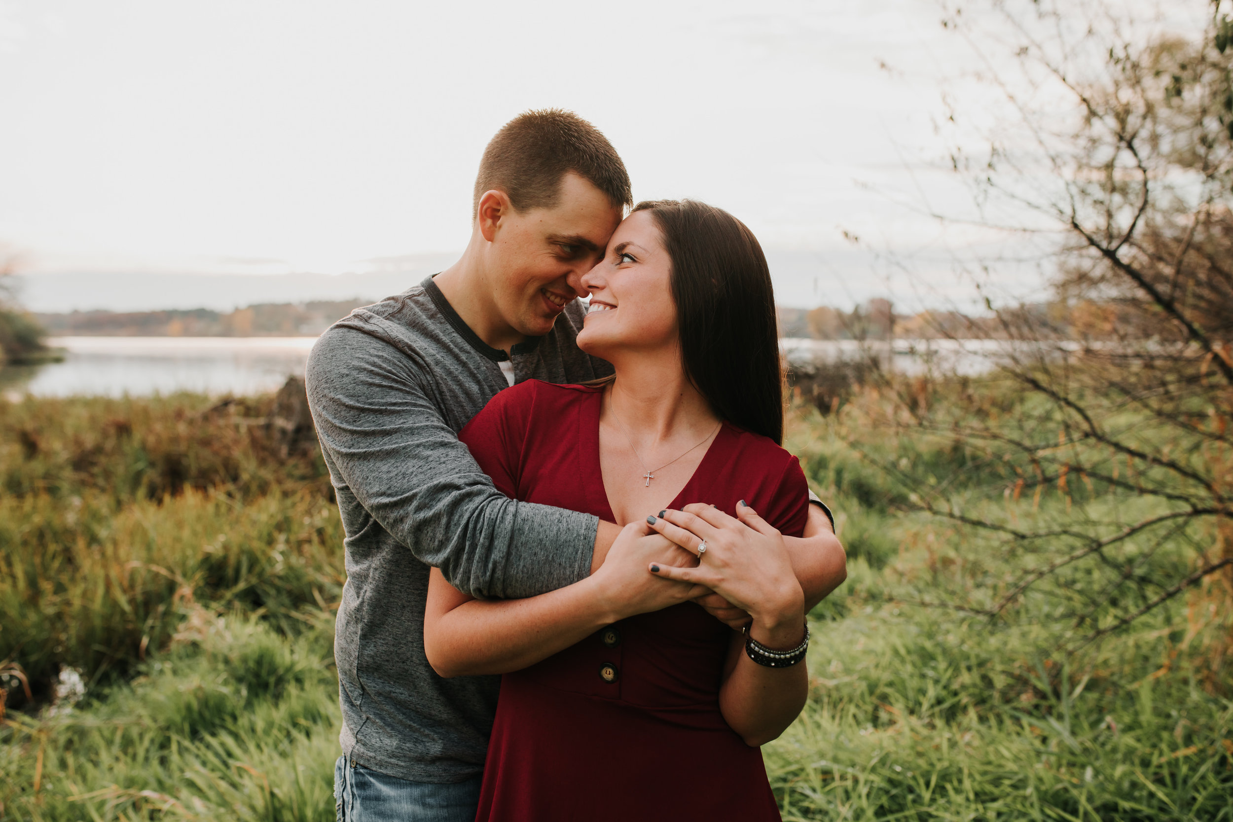 Hannah & Brett - Engaged - Nathaniel Jensen Photography - Omaha Nebraska Wedding Photograper - Omaha Nebraska Engagement Session - Chalco Hills Engagement Session-161.jpg