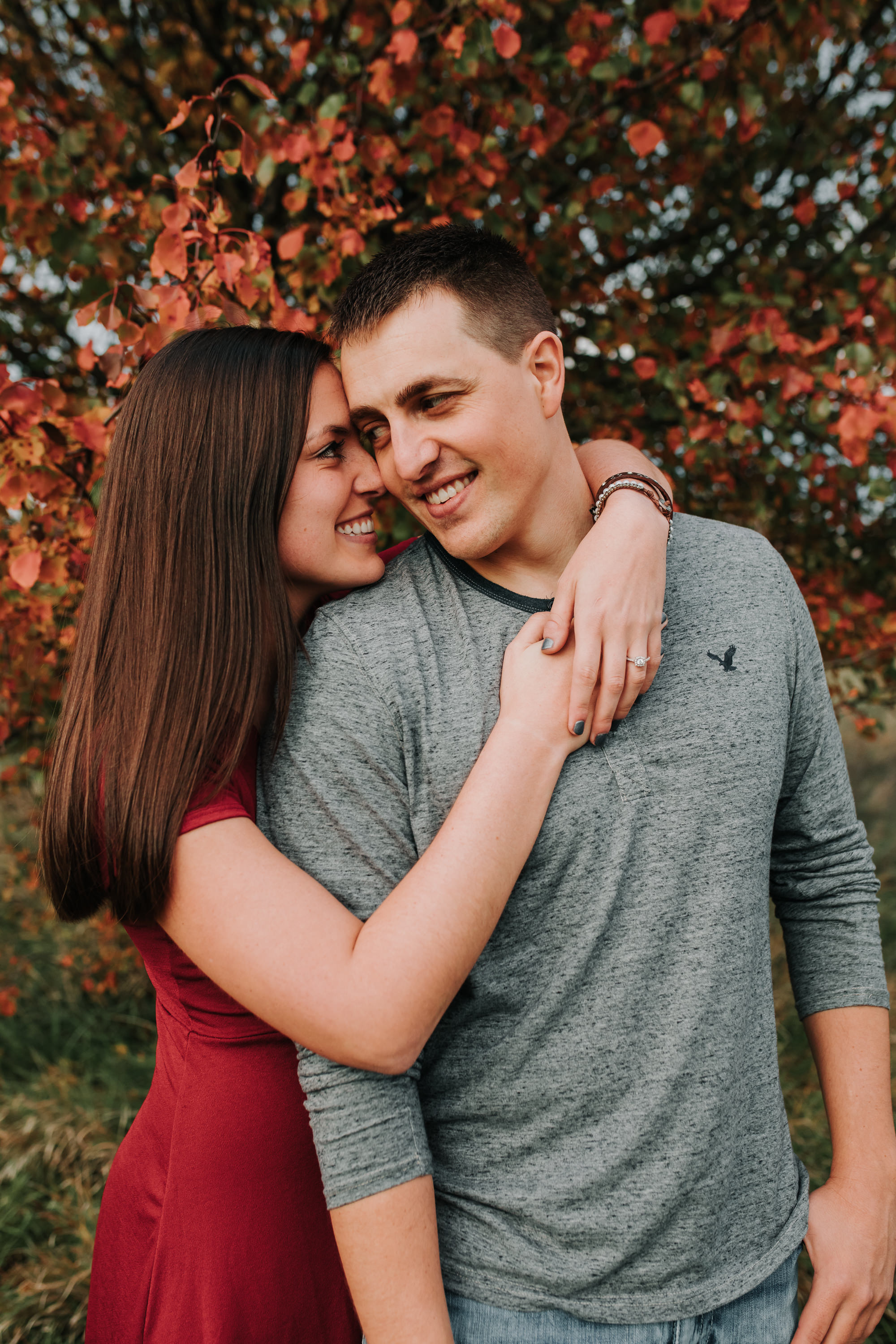 Hannah & Brett - Engaged - Nathaniel Jensen Photography - Omaha Nebraska Wedding Photograper - Omaha Nebraska Engagement Session - Chalco Hills Engagement Session-170.jpg