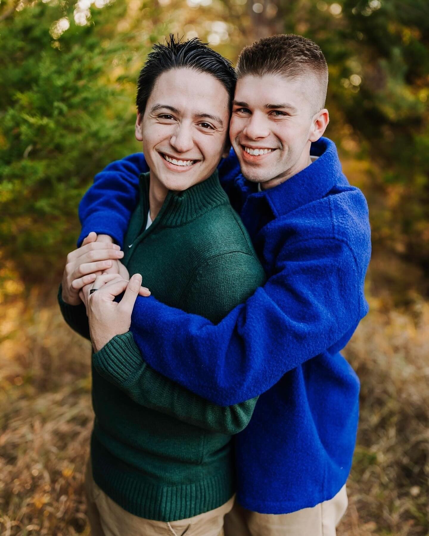 I had such a great time getting to know Nathan and Ethan during their engagement session! It is an honor to work with genuine couples like these two week after week. I can't wait to document their wedding next year. ❤