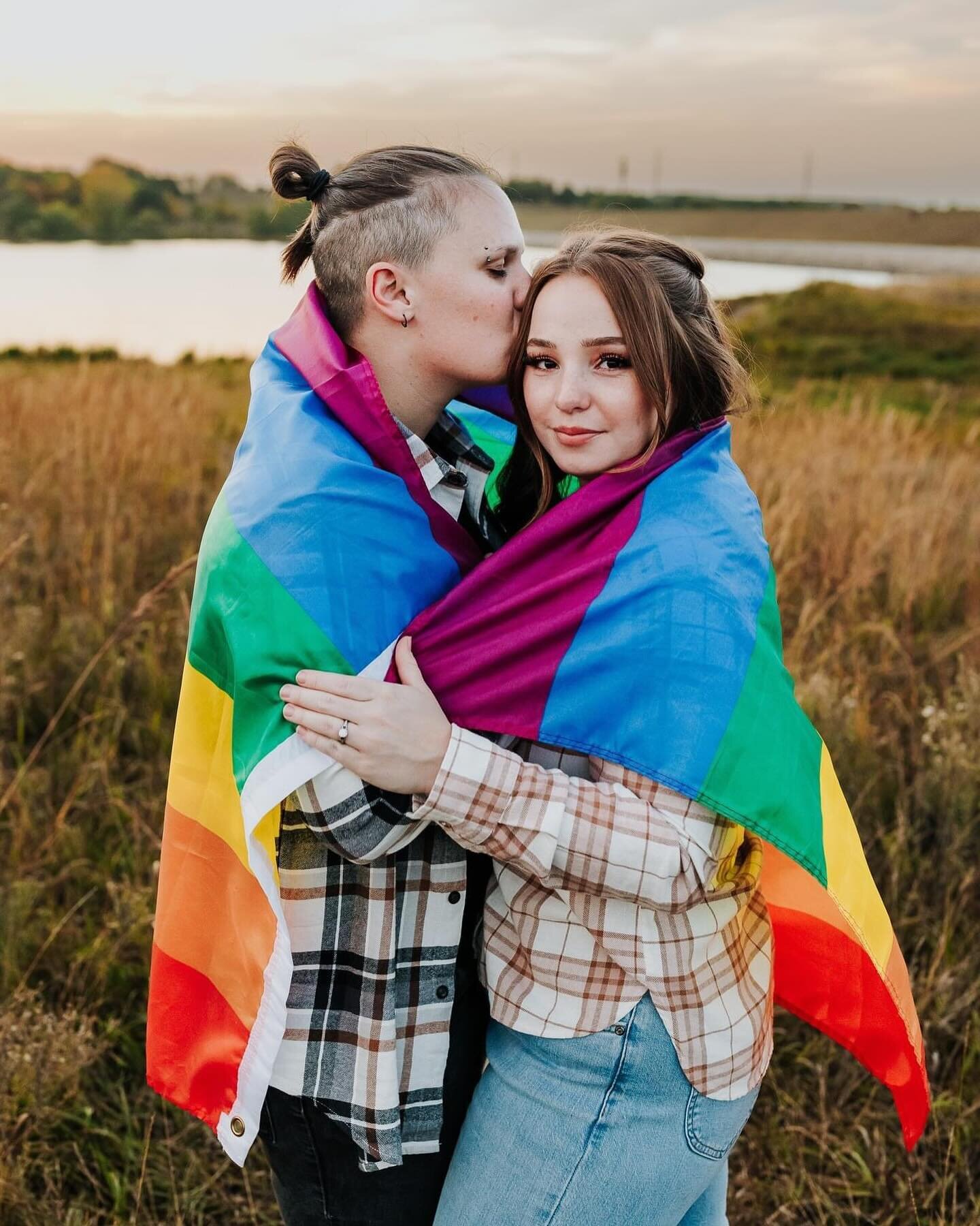 Thinking about Kassandra &amp; Justine&rsquo;s iconic engagement session today. I really enjoyed meeting these two and getting to know a bit more about them during this session. It&rsquo;s so nice being able to connect with a couple in person before 