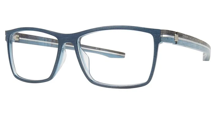 ÖGA sculpted French designer eyeglass frame