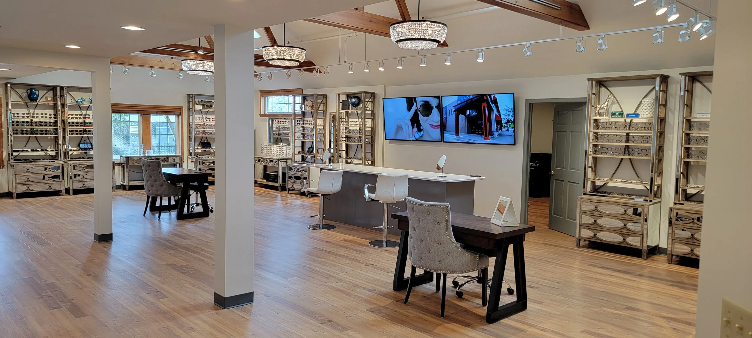 St. Louis Park optical boutique interior at iCare Family Vision