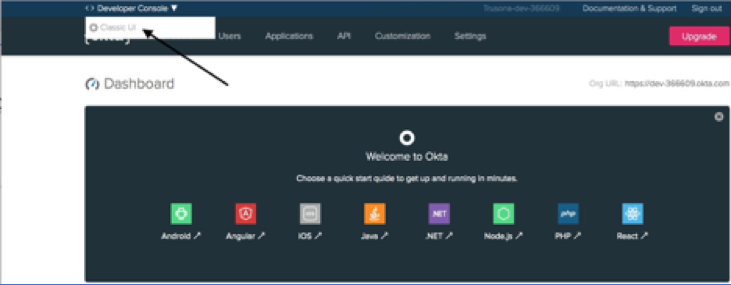 Developer portal in Okta.png