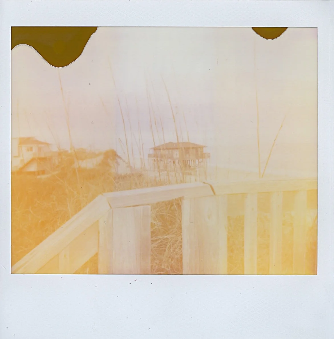 Dreamy beach house in the Outer Banks, North Carolina -- January 2017 -- Polaroid Spectra