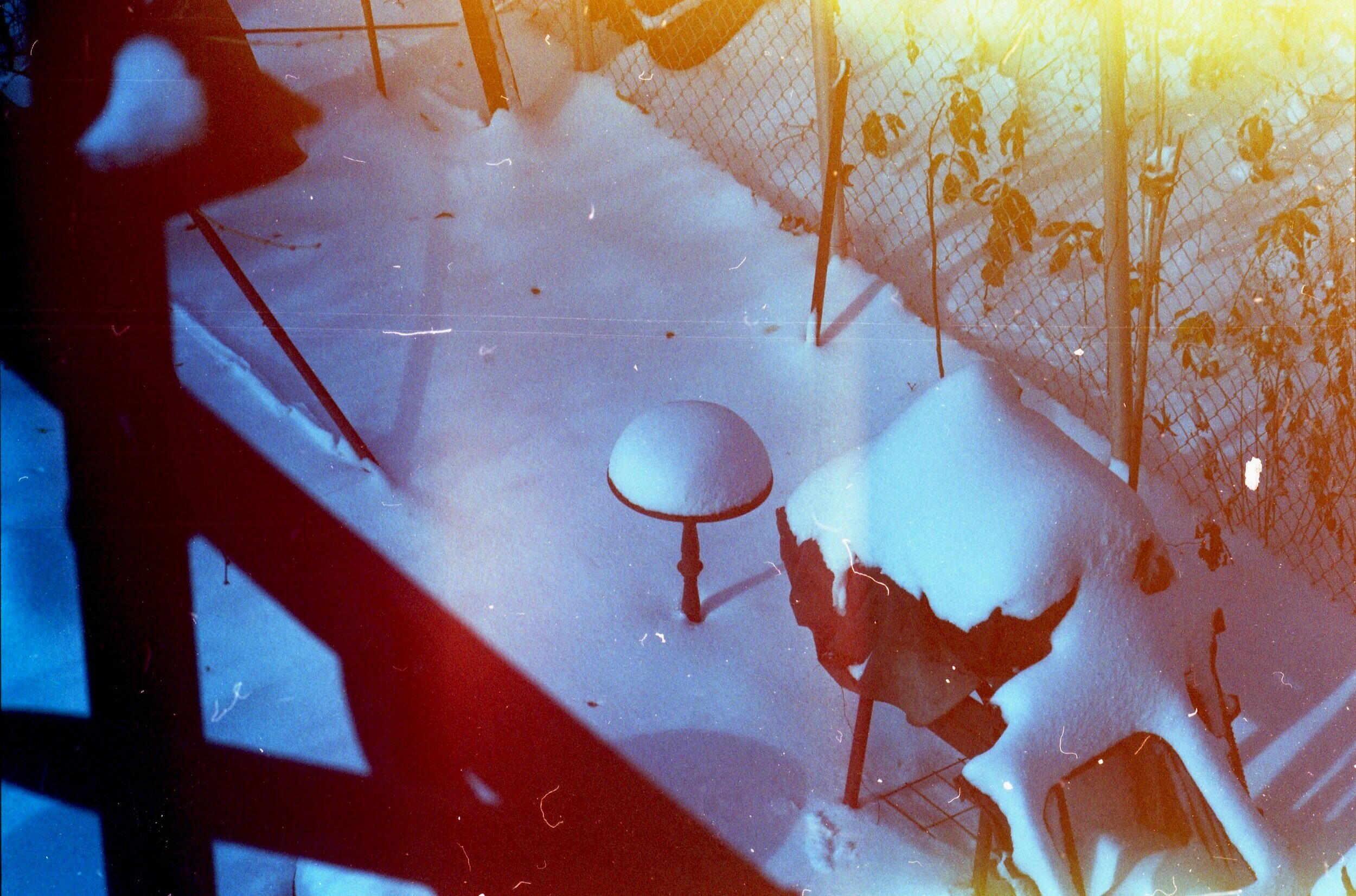 Snow Mound on a Tiny Table