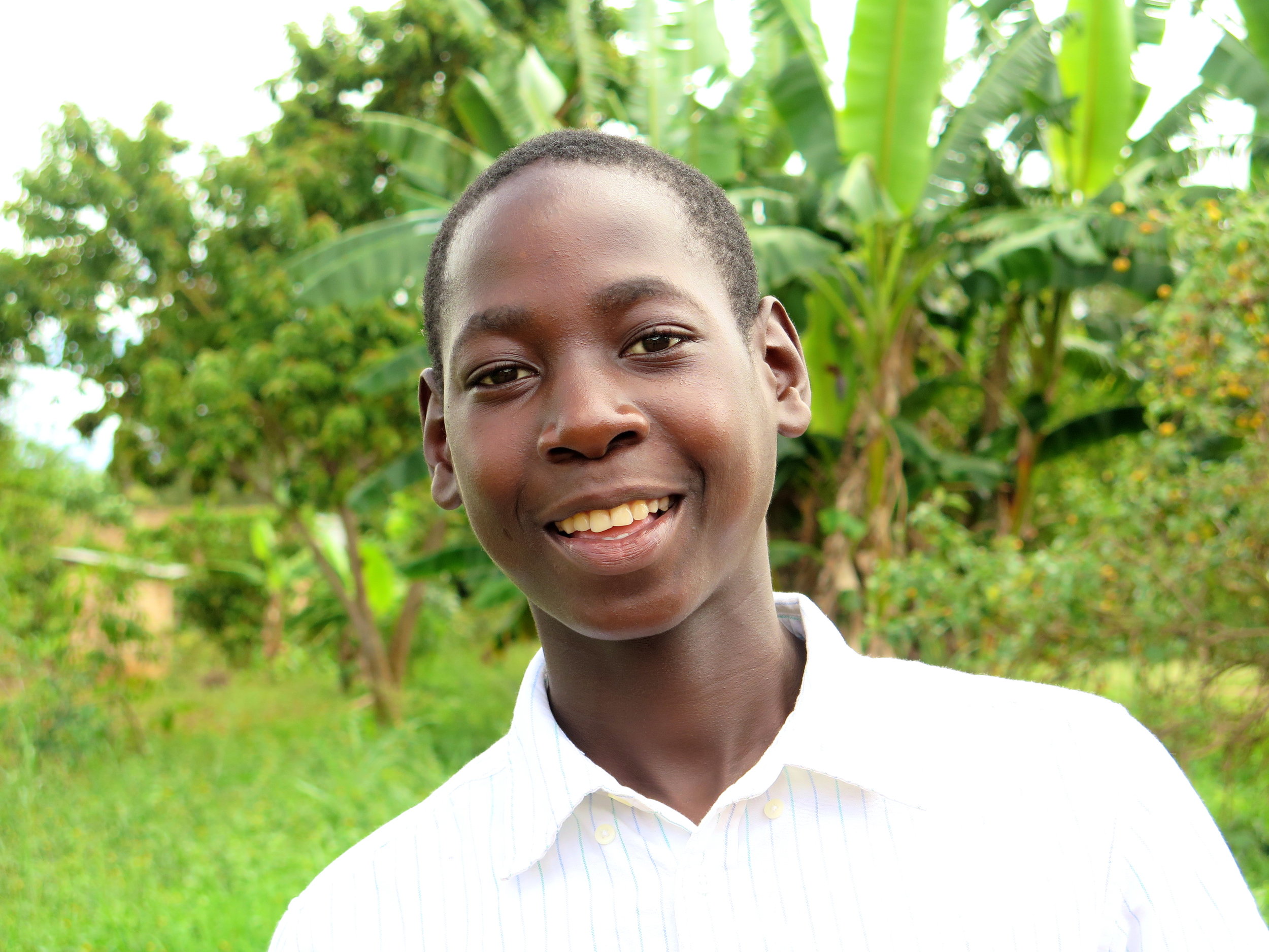  Marvin - in Senior Four at Zaake Secondary School. He loves computers and hopes to become an administrator.  