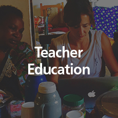 Teacher Education We invite education professionals to help train and upskill our teachers.