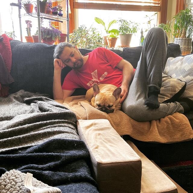 we had a house guest this weekend