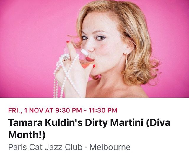 Cheeky vintage jazz tunes mixed in with a bit of Blondie &amp; Divinyls for some fun...
You coming? 
Link in bio!#linkinbio #dirtymartini #tenorsax #jazz #swingin #jazzinmelbourne #pariscatjazzclub #tamarakuldin #quintet #quinteto #whattodoinmelbourn