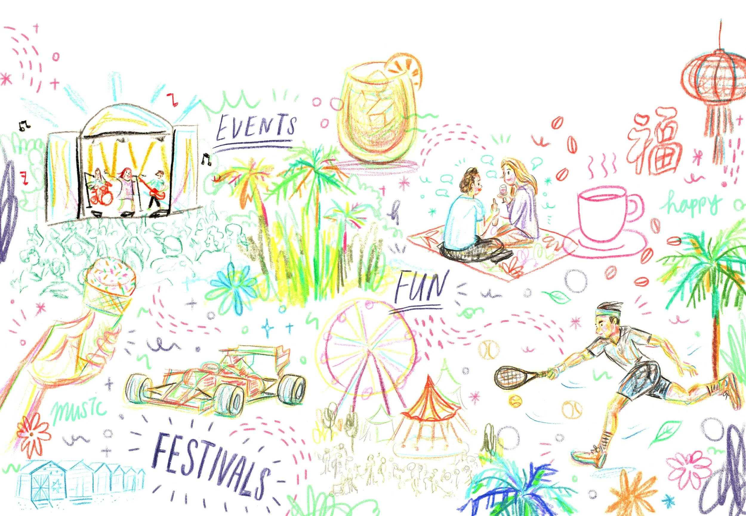 Editoral illustration for We Know Melbourne