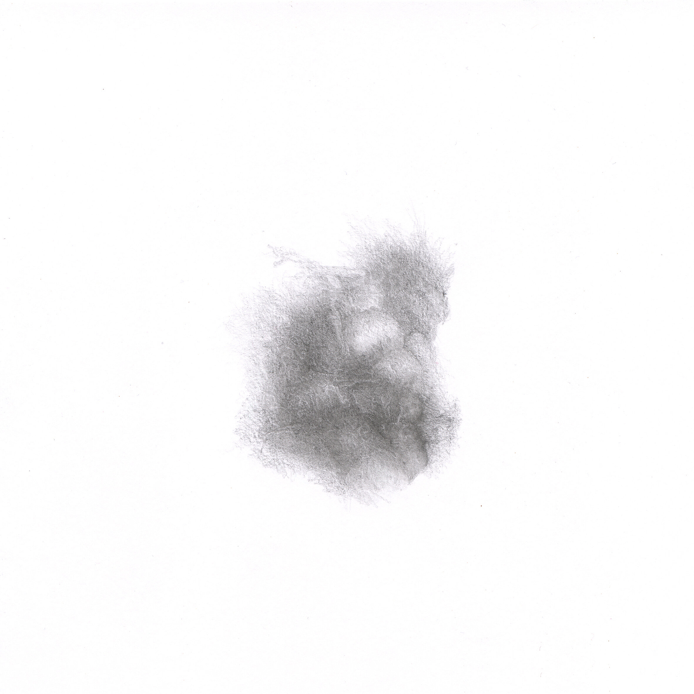  Drawing 04, 2013  Graphite on paper, 21.5 x 21.5 cm 