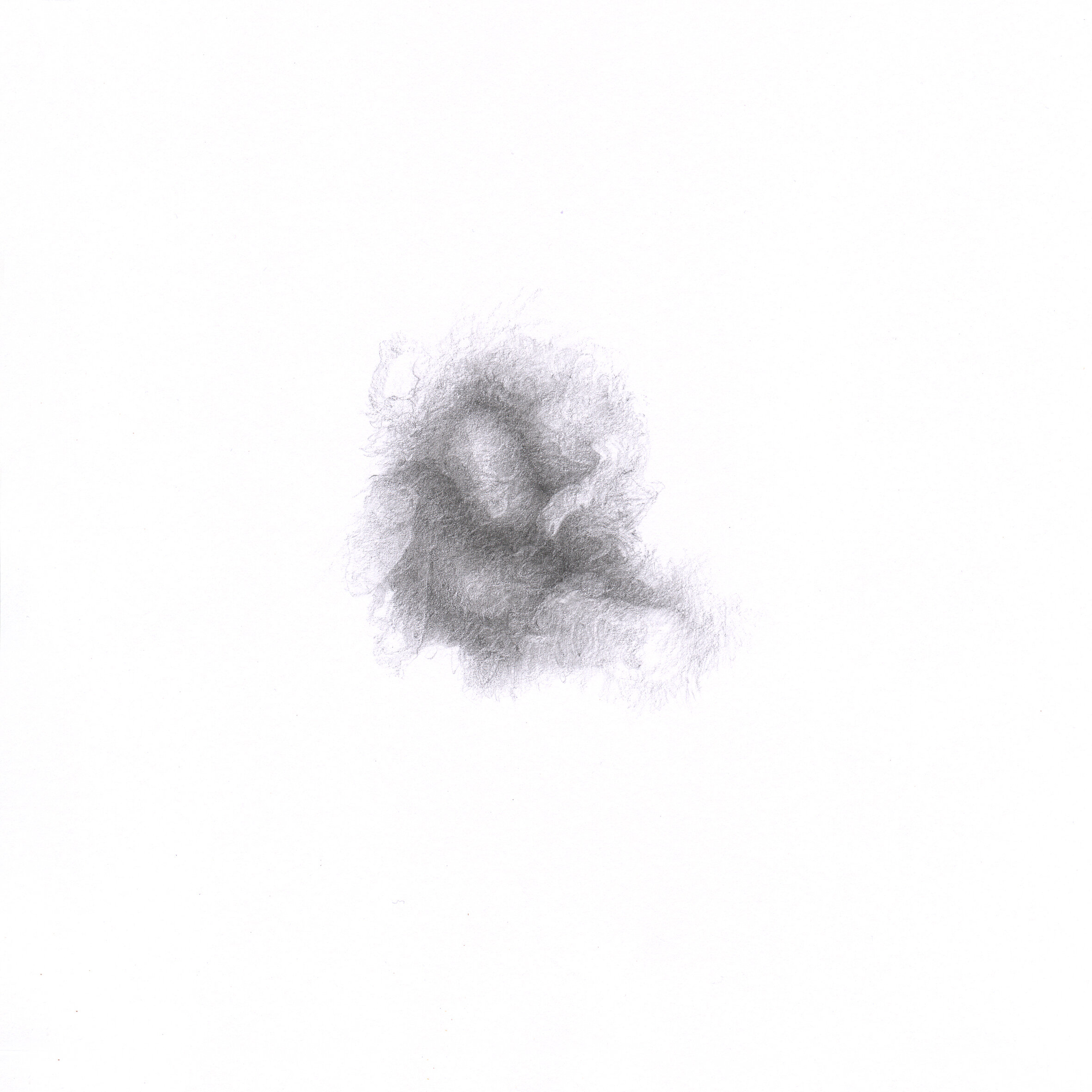  Drawing 07, 2013  Graphite on paper, 21.5 x 21.5 cm 