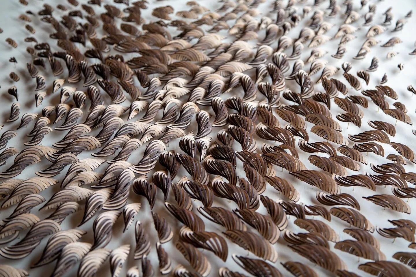 There&rsquo;s something grounding but exciting about returning to the workshop after a period of drawing. Making again in three dimensions in beautiful materials and creating sculptural work that comes to life through light and shadow. It&rsquo;s wha