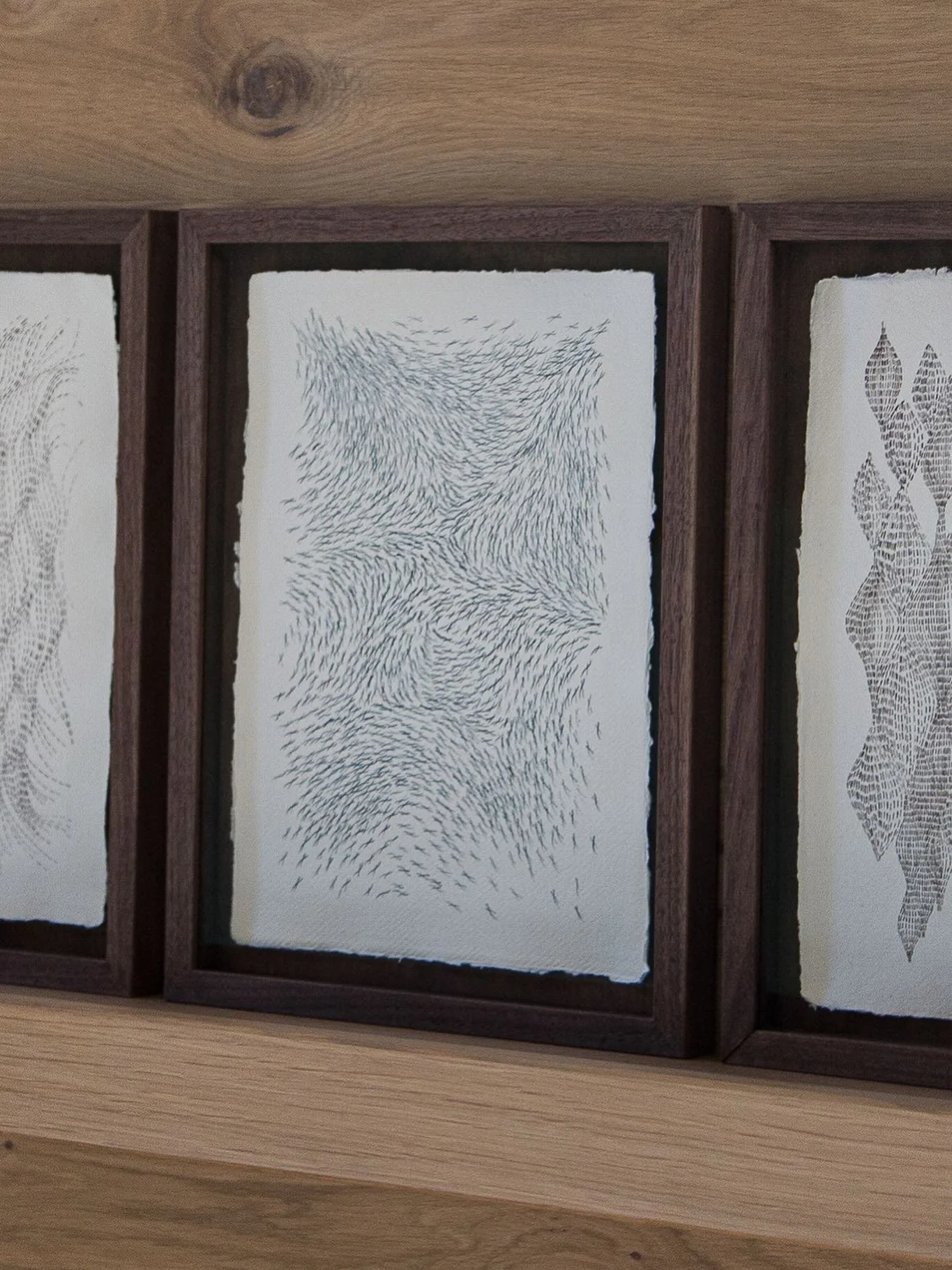 &lsquo;Tip Toe For Flight 1&rsquo;

Paper 30h x 21w cm
Frame 35.5h x 26w cm
Sweetpea ink on cotton

Inspired by Keats&rsquo; I stood tip-toe upon a little hill:

&lsquo;Here are sweet peas, on tip-toe for a flight:
With wings of gentle flush o&rsquo;