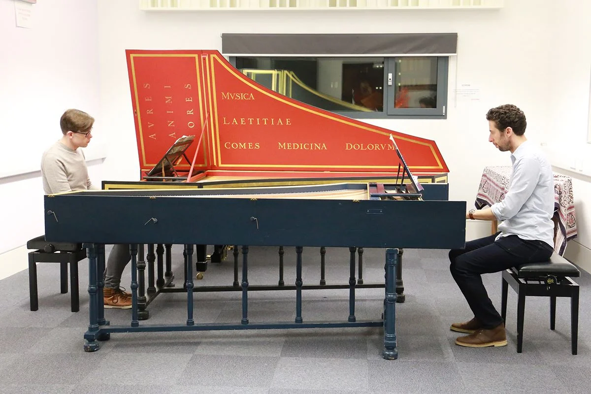 Music for two harpsichords