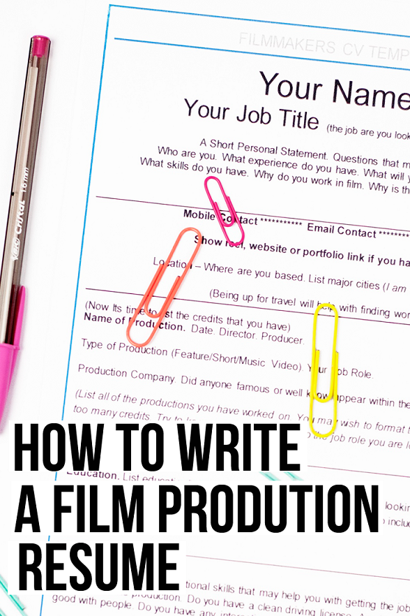 how to write a great short film